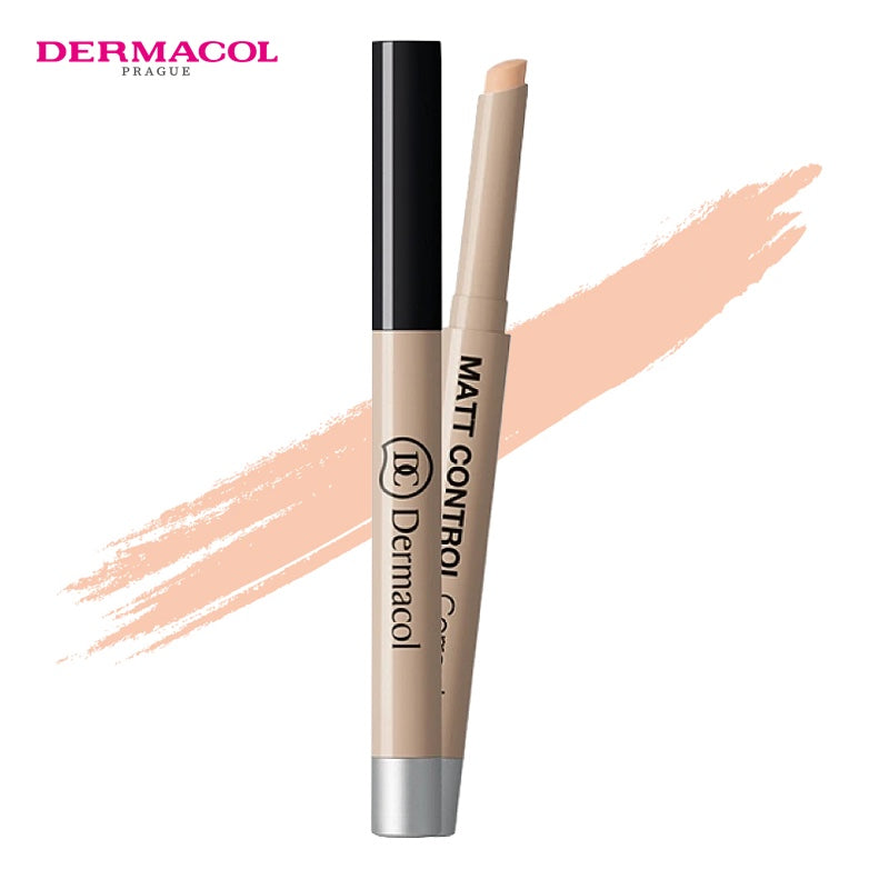 Dermacol Matt Control Makeup Corrector Long Wear Face Concealer Micro Correcting Pen