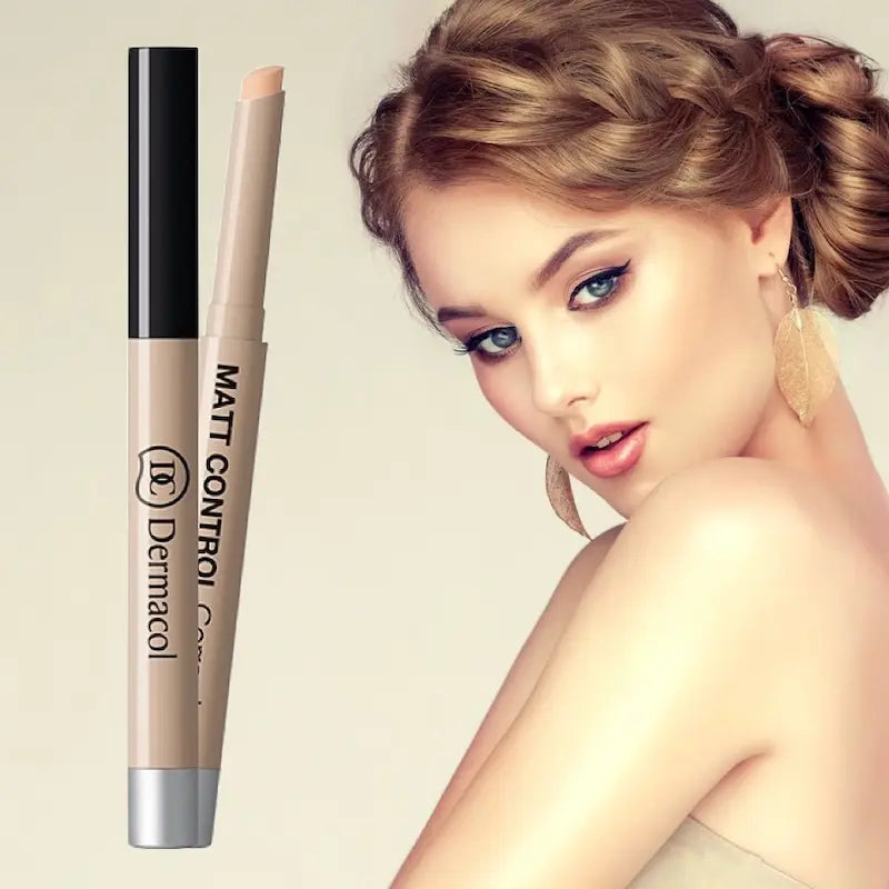 Dermacol Matt Control Makeup Corrector Long Wear Face Concealer Micro Correcting Pen