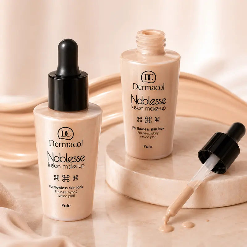 Dermacol Noblesse Fusion Foundation – Velvety Smooth Liquid Makeup with SPF 10