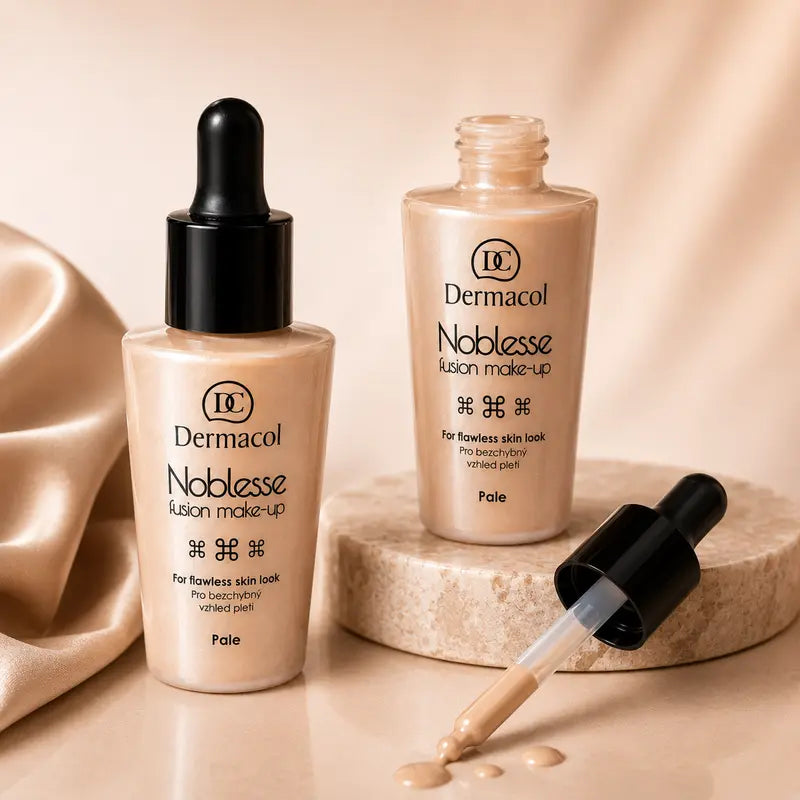 Dermacol Noblesse Fusion Foundation – Velvety Smooth Liquid Makeup with SPF 10