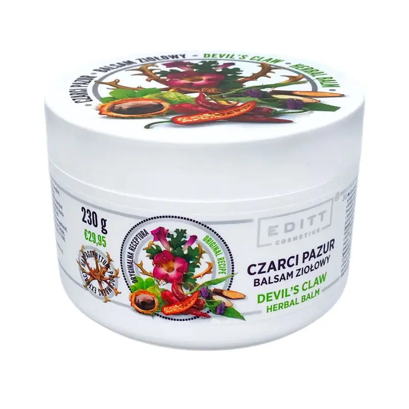 Devil's Claw Body Balm Muscle Ointment with Natural Extract 230g