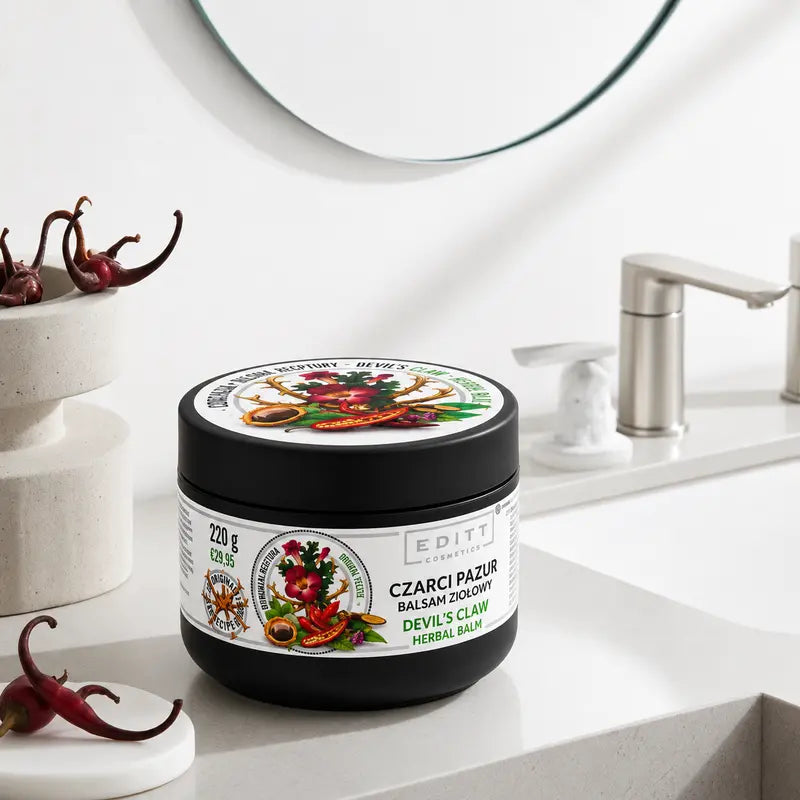 Devil's claw herbal balm muscle ointment - Czarci pazur balsam ziołowy