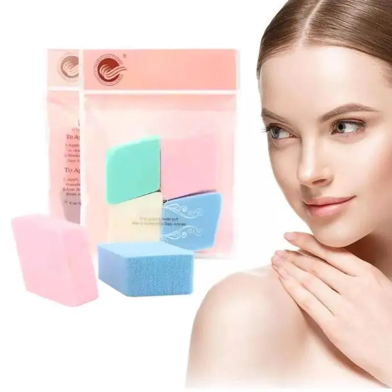 Diamond Shape Makeup Sponge Set Flawless Foundation & Concealer Blending Sponges