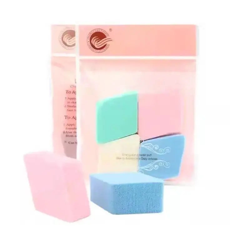 Diamond Shape Makeup Sponge Set Flawless Foundation & Concealer Blending Sponges