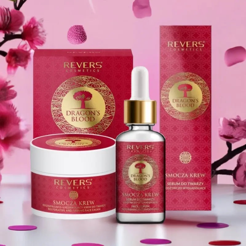 Dragon’s Blood Prestige Gift Set – Anti-Ageing Face Cream & Serum Duo