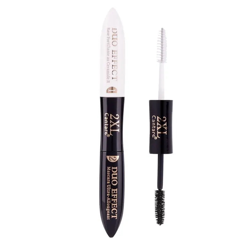 XXL Mascara 2in1 Double Extension – Ultra Volume Length & Lash Care Serum Carbon Black