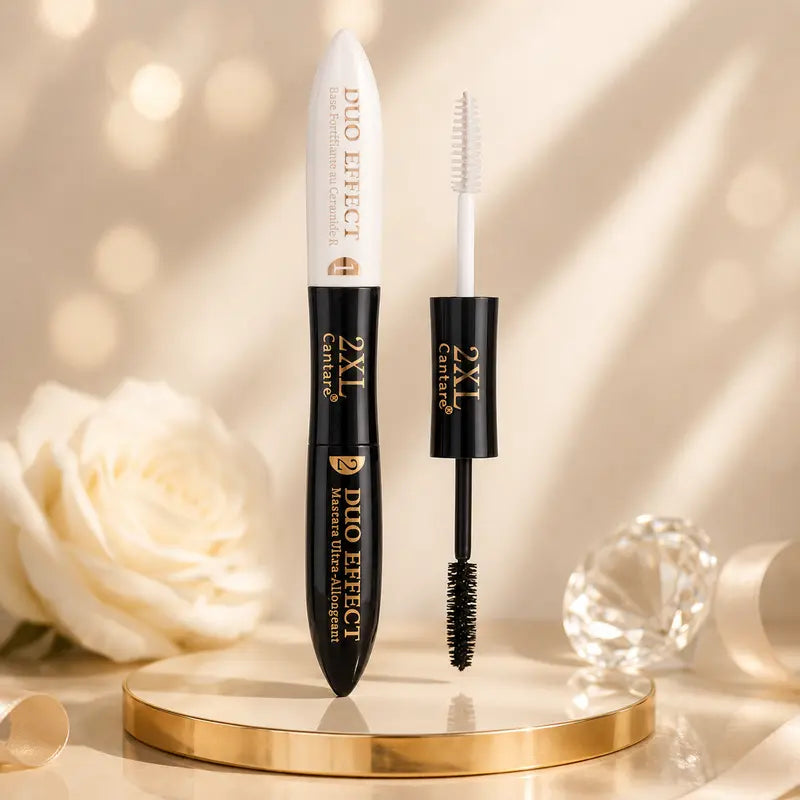 XXL Mascara 2in1 Double Extension – Ultra Volume, Length & Lash Care Serum, Carbon Black
