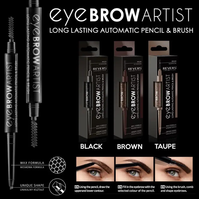 Eyebrow ARTIST Automatic Pencil – Ultra Fine & Buildable with Brush