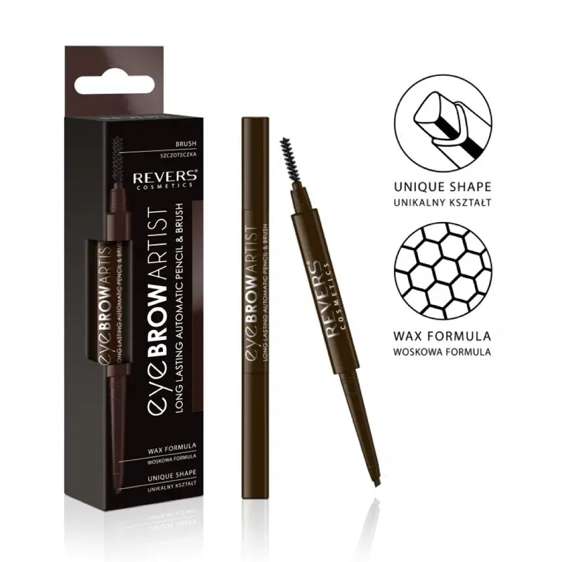 Eyebrow ARTIST Automatic Pencil – Ultra Fine & Buildable with Brush