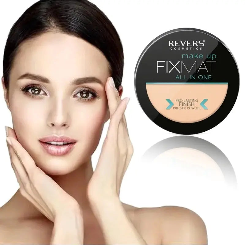 FIXMAT Pressed Powder All-In-One PRO – Mattifying & Skin Perfecting Finishing Powder