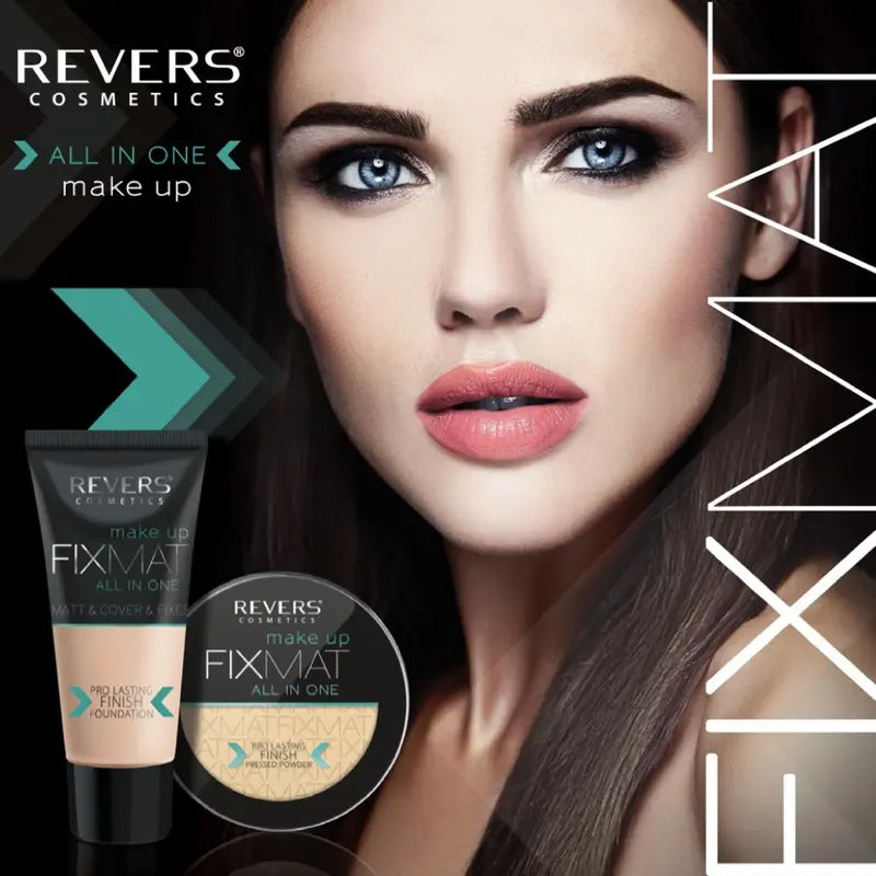 FIXMAT Pressed Powder All-In-One PRO – Mattifying & Skin Perfecting Finishing Powder