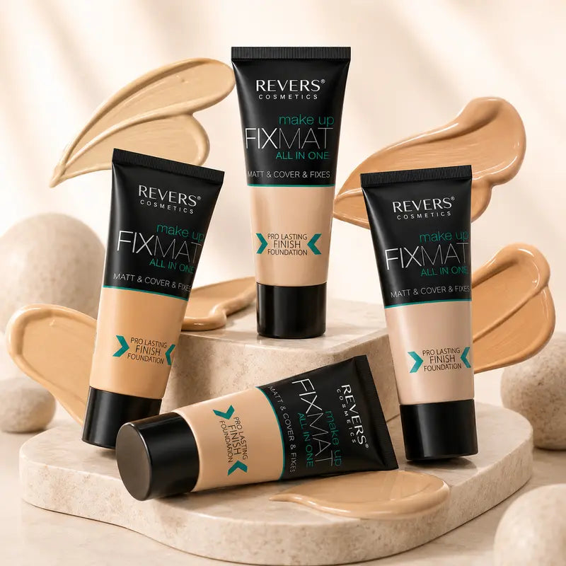 Fixmat All in One Pro Lasting Finish Foundation – High Coverage, Matte Perfection