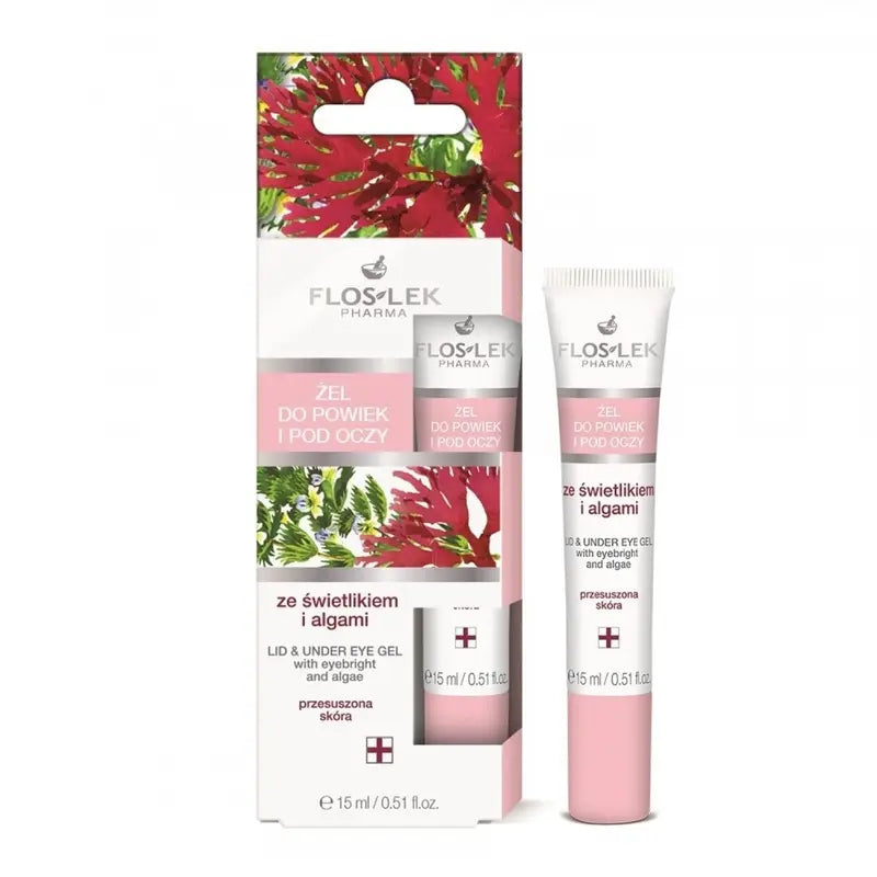 Floslek Eye Gel With Eyebright & Algae Tired & Prone To Swelling Eyes