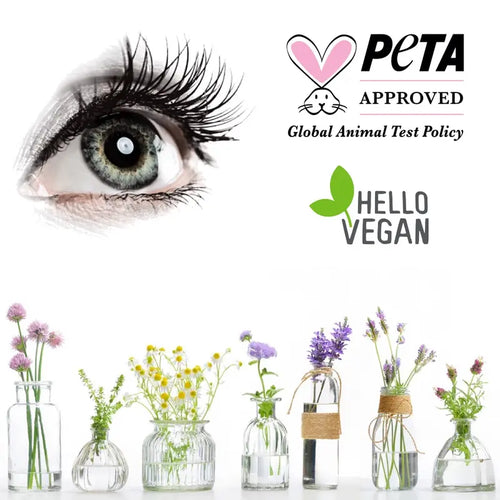 Floslek eye cream serum under eye and eye lid care Vegan