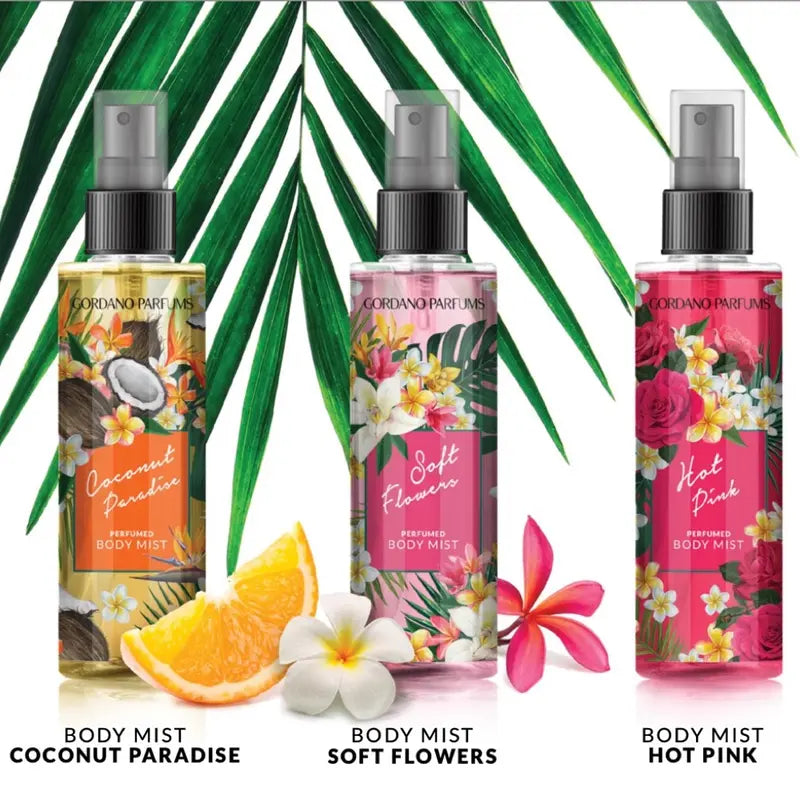 Fragrance Collection Body Mist for Women – Multiple Captivating Scents 200ml