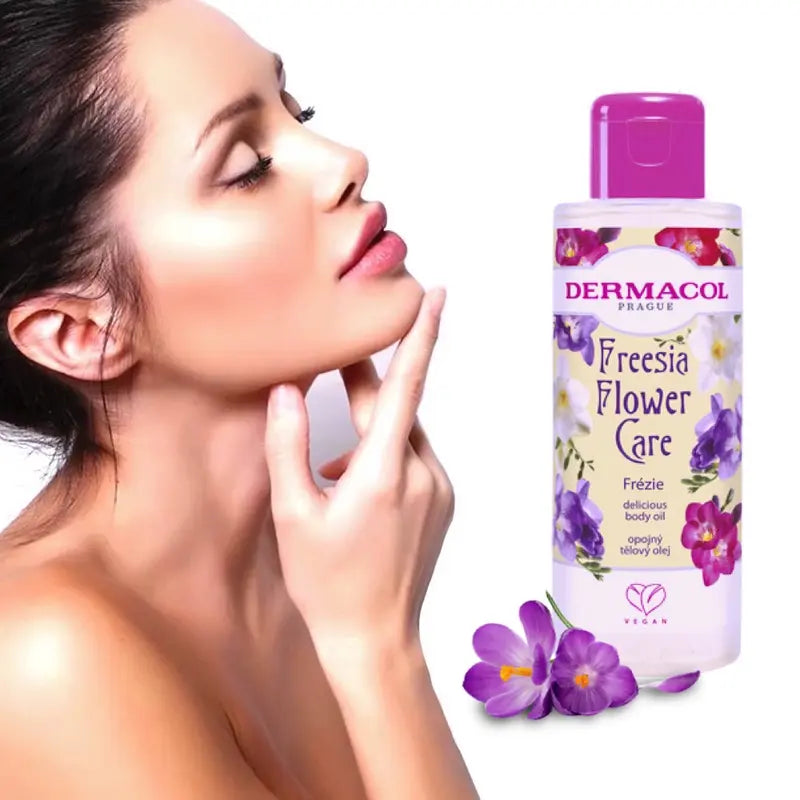 Dermacol Flower Care Freesia Delicious Body Oil – Floral Nourishing Body Oil