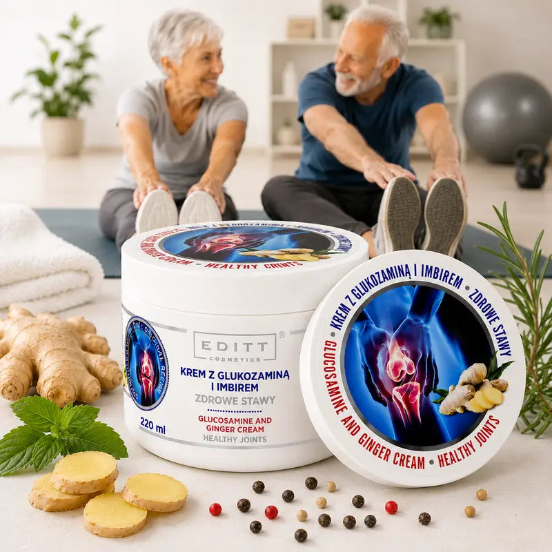 Glucosamine & Ginger Warming & Regenerative Body Balm Muscle Ointment 220ml