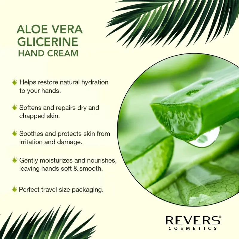 Soothing & Calming Glicerine Hand Cream with Aloe Vera Extract 125ml