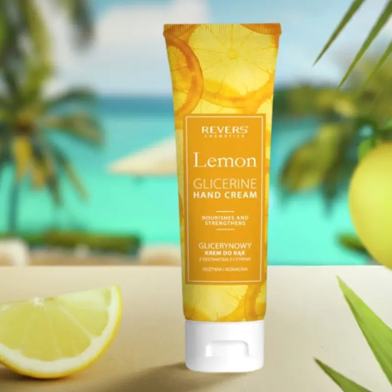 Nourishing & Strengthening Glicerine Hand Cream with Lemon Extract 125ml