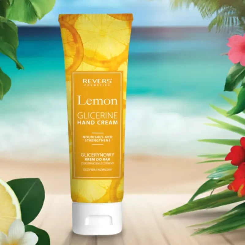 Nourishing & Strengthening Glicerine Hand Cream with Lemon Extract 125ml