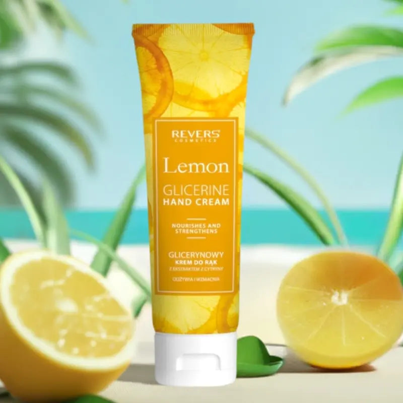 Nourishing & Strengthening Glicerine Hand Cream with Lemon Extract 125ml