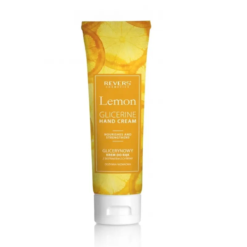 Nourishing & Strengthening Glicerine Hand Cream with Lemon Extract 125ml