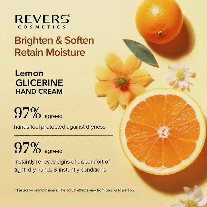 Nourishing & Strengthening Glicerine Hand Cream with Lemon Extract 125ml
