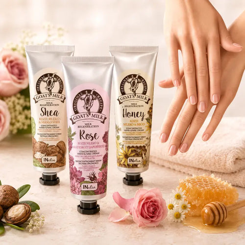 Goat's Milk Hand & Nail Cream Anti-Ageing & Moisturizing Hand Treatment Therapy