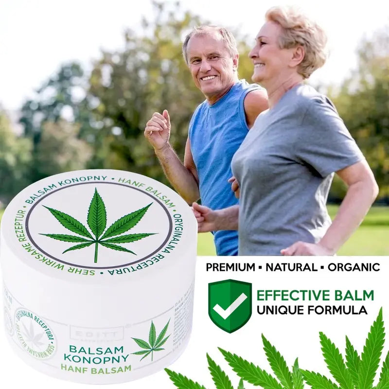 Hemp Body Balm High Strength Formula Menthol, Camphor & Natural Extracts 220ml