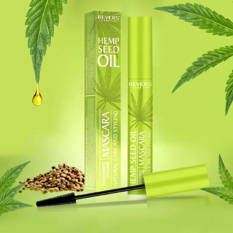 Hemp Seed Oil Mascara High Volumizing & Thickening Eyelash Lengthening Black