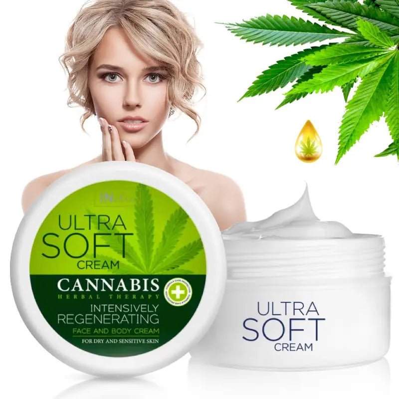 Hemp Herbal Therapy Face & Body Cream Intensive Regeneration & Firming 200ml