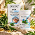 Hemp & Probiotics Body Balm for Very Dry, Itchy Skin Moisturising Barrier Care with Hemp Seed Oil, Shea Butter & Glycerin 50g