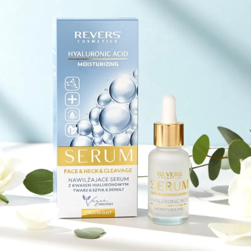 Hyaluronic acid moisturizing face serum