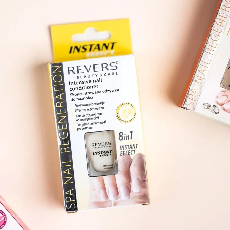 Instant Effect SPA Nail Regeneration 8in1 + Vitamin E - Express Nail Conditioner for Stronger and Healthier Nails