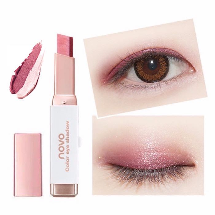 DuoShimmer™ Long-Lasting Creamy Eyeshadow Stick Two-Tone Shimmer & Matte Crayon