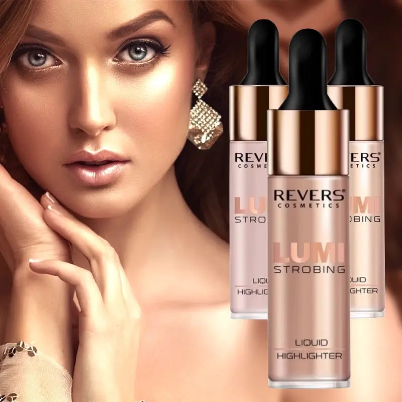 Lumi Strobing Luminizing Liquid Highlighter Natural Glow for Face & Body