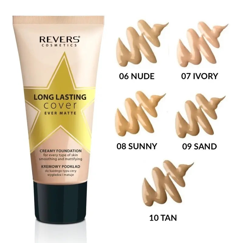 Ever Matte Long-Lasting Cover Foundation – Flawless Matte & Creamy Finish
