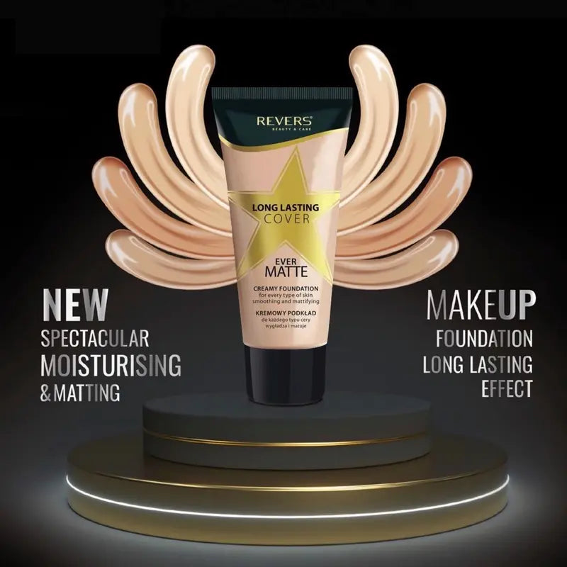 Ever Matte Long-Lasting Cover Foundation – Flawless Matte & Creamy Finish