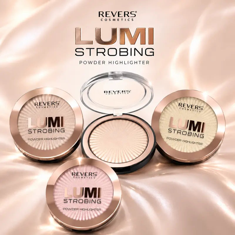 Lumi Strobing Compact Highlighter Radiant Face & Body Illuminating Powder