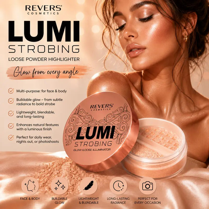 Lumi Strobing Lumi Strobing Loose Powder Highlighter Face & Body Illuminator