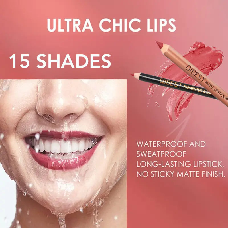 Matte Lipliner & Lipstick PRO Set Durable Long-Lasting Lip Makeup for Every Occasion