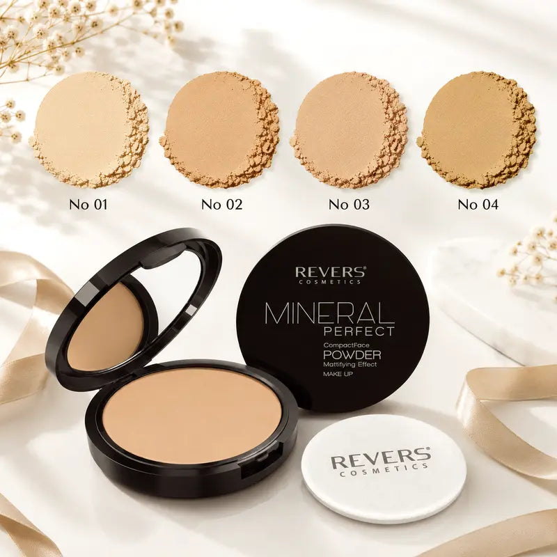 Mineral Perfect Compact Powder Mattifying & Skin-Perfecting Pressed Powder