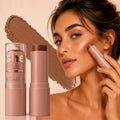 She GLAM Mocha Coffee Contour Stick Deep Cream Bronzer Stick for Sculpted Face Contouring and Defined Features