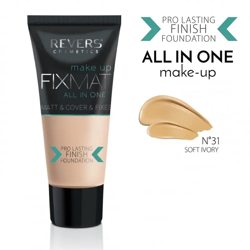 Fixmat All in One Pro Lasting Finish Foundation – High Coverage Matte Perfection