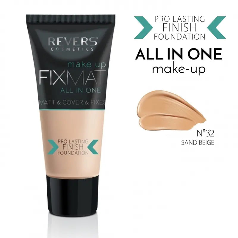 Fixmat All in One Pro Lasting Finish Foundation – High Coverage Matte Perfection