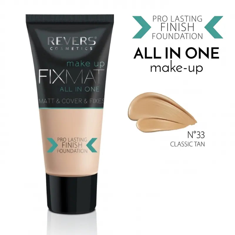 Fixmat All in One Pro Lasting Finish Foundation – High Coverage Matte Perfection