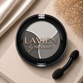 Urban Grey TRIO Matte Eyeshadow Palette Longwear Velvet Eye Shadows Dual-Ended Applicator Brush