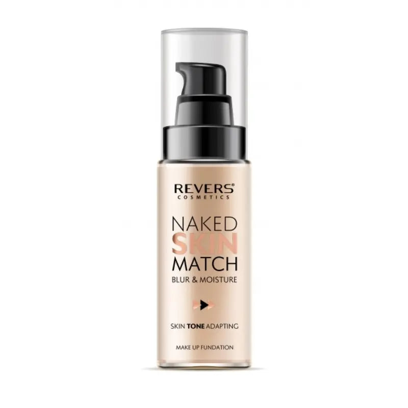 Naked Skin Match Blur & Moisture Foundation – Matte Perfection, All Day Long