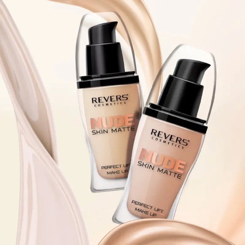 NUDE Skin Matte Perfect Lift Foundation Mattifying Liquid Makeup Buildable Coverage 30ml