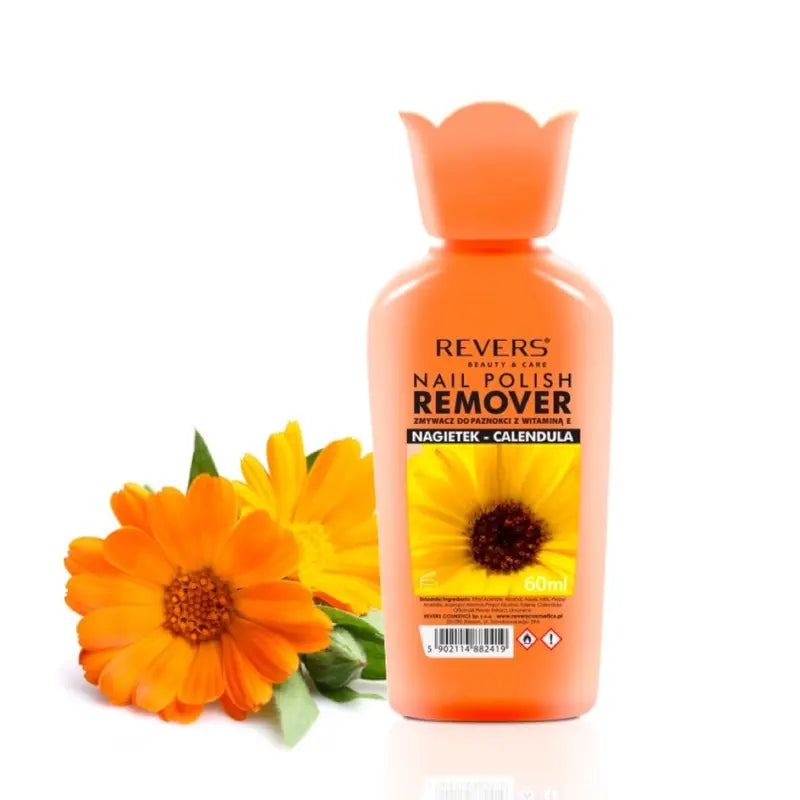 Acetone-Free Herbal Nail Polish Remover with Calendula Gentle & Nourishing Nail Care